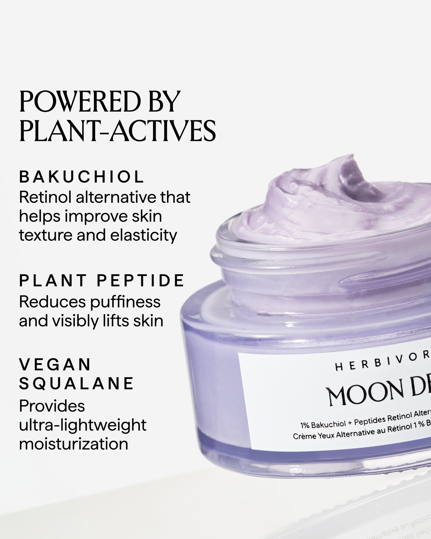 MOON DEW 1% Bakuchiol + Peptides Retinol Alternative Eye Cream