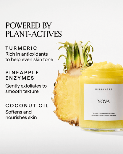 NOVA Turmeric + Pineapple Body Polish