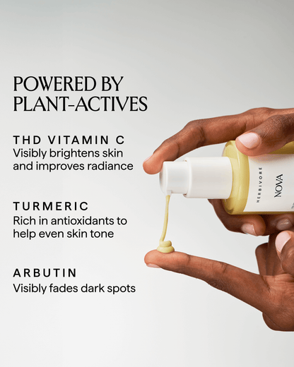 NOVA 15% Vitamin C + Turmeric Brightening Face Serum