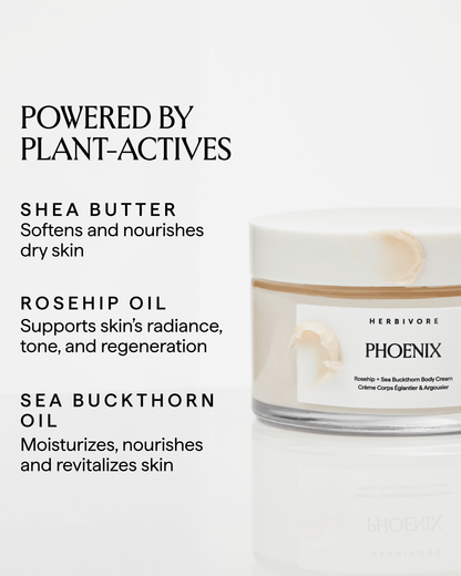 PHOENIX Rosehip + Sea Buckthorn Body Cream